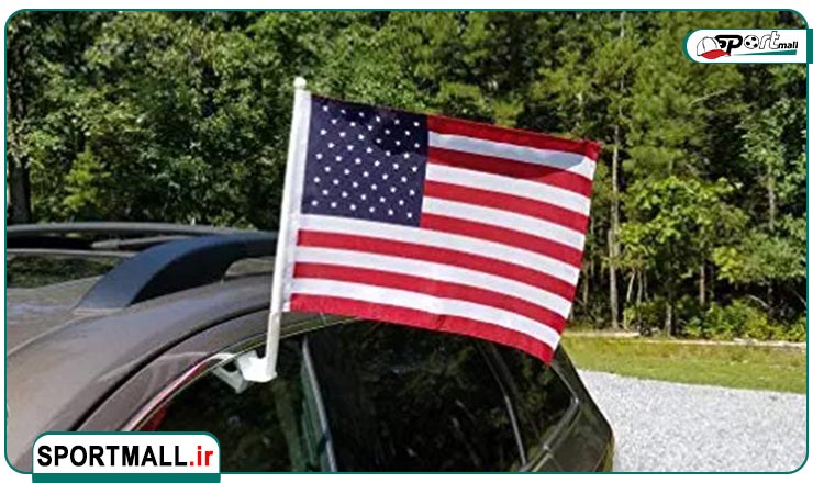 پرچم پنجره و خودرو